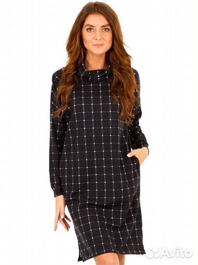 Платье оверсайз, 46