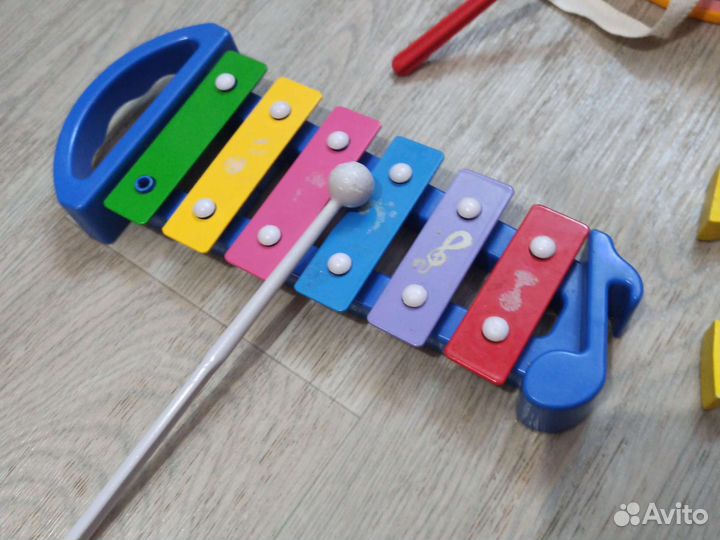 Развивающие музыкальные инструменты детские