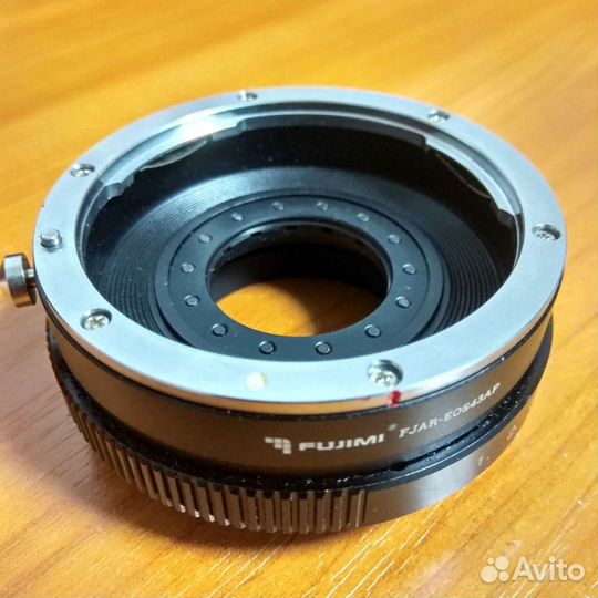 Адаптер Fujimi fjar-EOS43AP с диафрагмой для Canon
