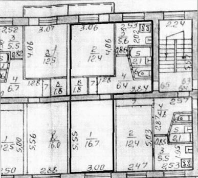 2-к. квартира, 46,8 м², 5/5 эт.
