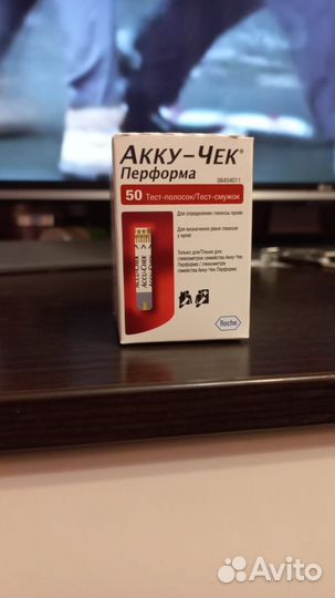 Тест полоски акку чек перформа