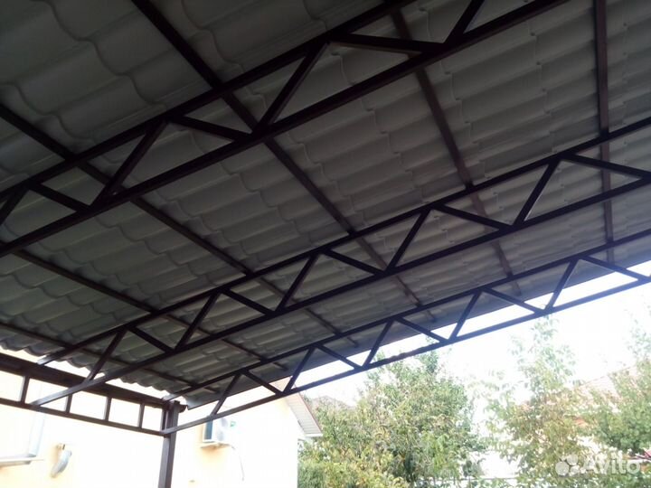 Навесы, оградки, беседки, террасы.Сварочные работ