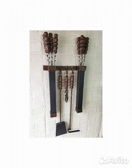 Набор шампуров для шашлыка подарочный