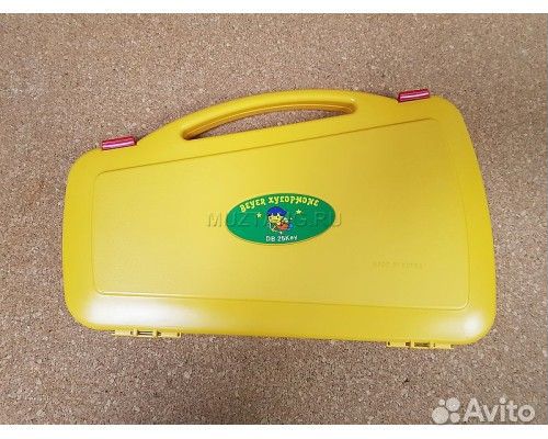 Металлофон DA BO DB-25K, 25 пластин, цветной, 2 палочки, пластик кейс, производство Корея