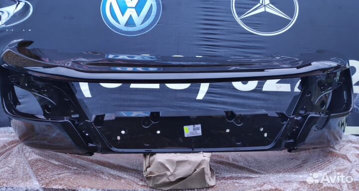 Бампер передний Лада Веста черный