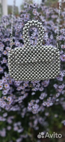 Сумка из бусин ручной работы