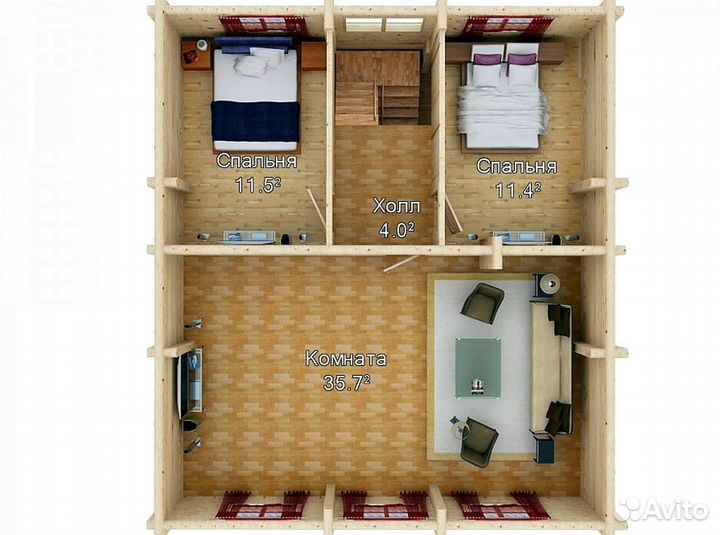 Строительство сруба дома