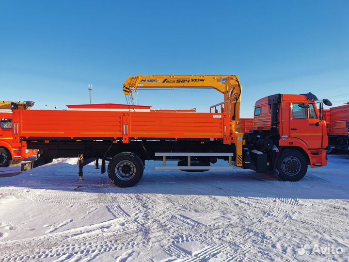 КамАЗ 43253 с КМУ, 2023