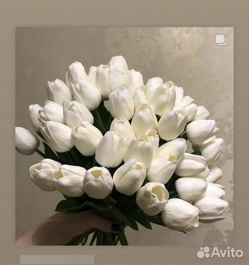 Тюльпаны силикон