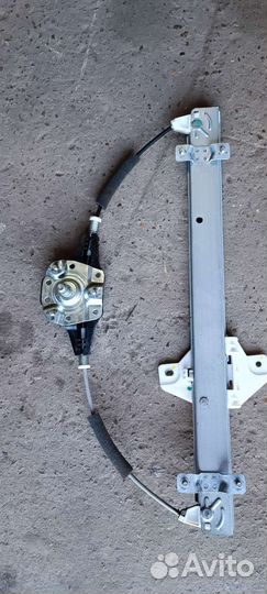 Механический стеклоподъемник kia rio 3