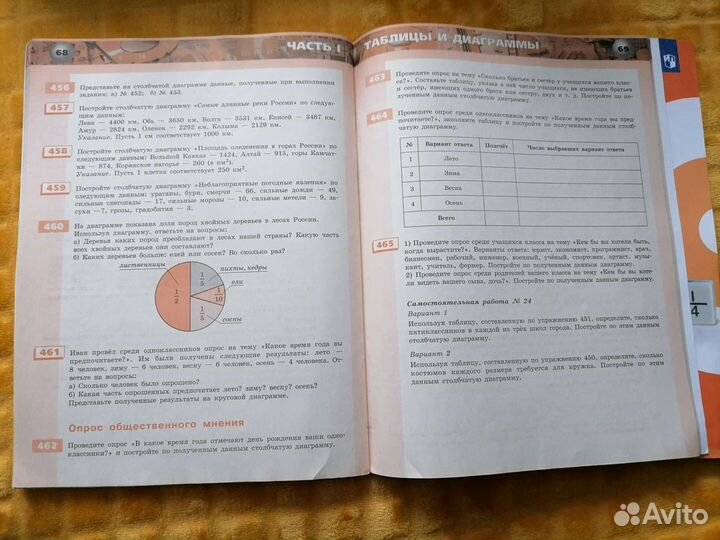 Задачник алгебра - геометрия 5 и 6 классы