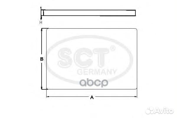 Фильтр салона SCT SAK-112 SAK112 SCT
