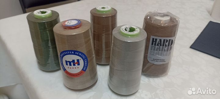 Нитки швейные бабины