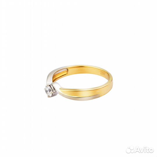 Кольцо Золото с бриллиантом