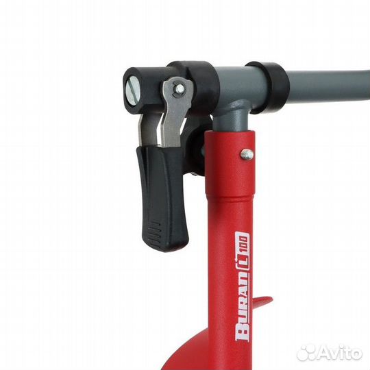 Ледобур buran 100L, левое вращение, цельнотянутый