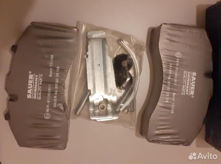 Колодки schmitz мягкие SAF c вырезом+ркт