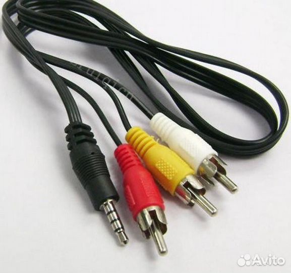 Тв Шнур 3.5 Jack-3RCA 1.5м