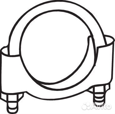 Хомут глушителя