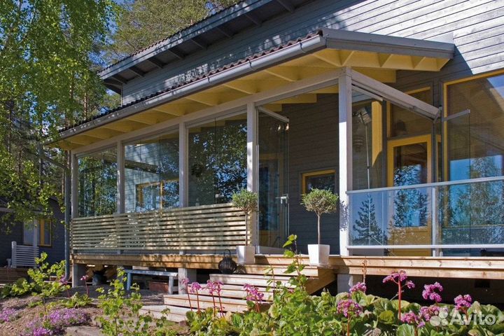 Пристройка, терраса к дому