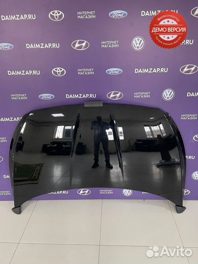 Капот Hyundai Solaris 1 (2010-2015) черный
