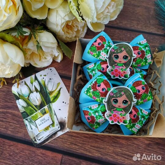 Бантики для волос