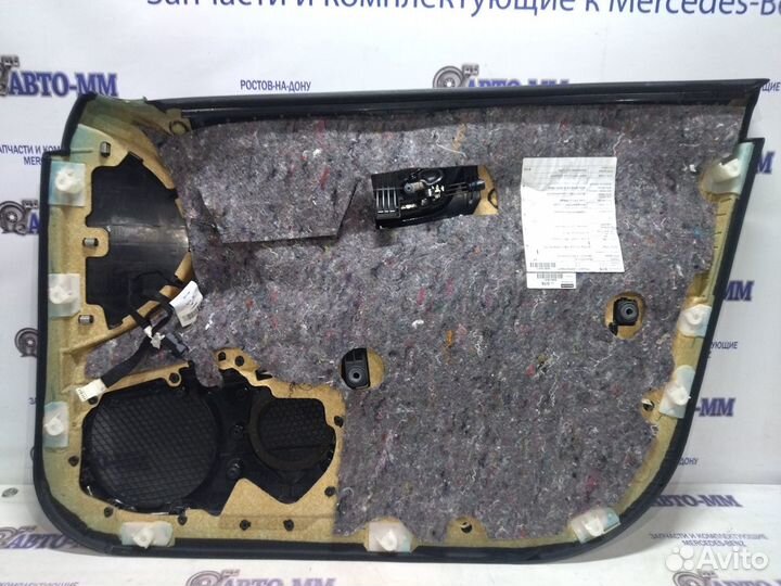 Карта двери передней левой Мерседес W221 рестайлин