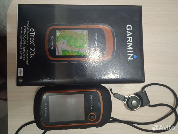 Навигатор garmin etrex 20x с ошейником бу