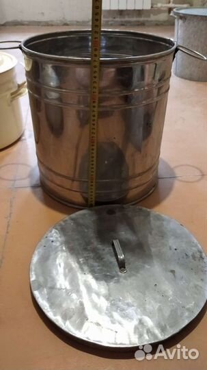 Кастрюля/бак нержавейка/ бак оцинковка/таз СССР