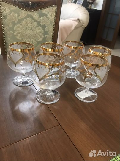 Фужеры для бренди Богемия