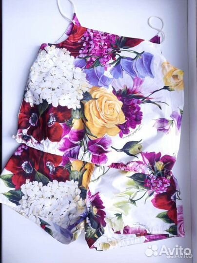 Костюм, Майка топ Dolce Gabbana original