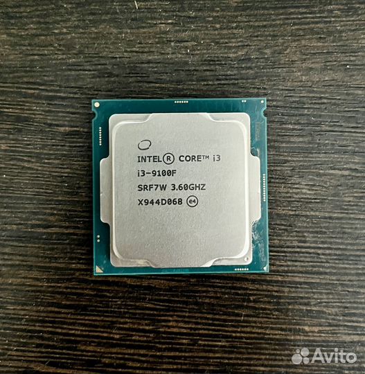 Процессор intel core i3 9100f