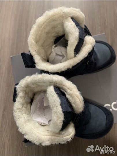 Ботинки ecco 23 деми