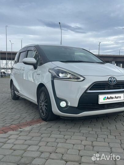 Toyota Sienta 1.5 CVT, 2017, 119 000 км