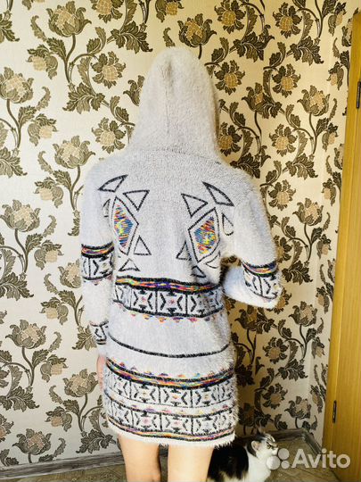 Кардиган с капюшоном