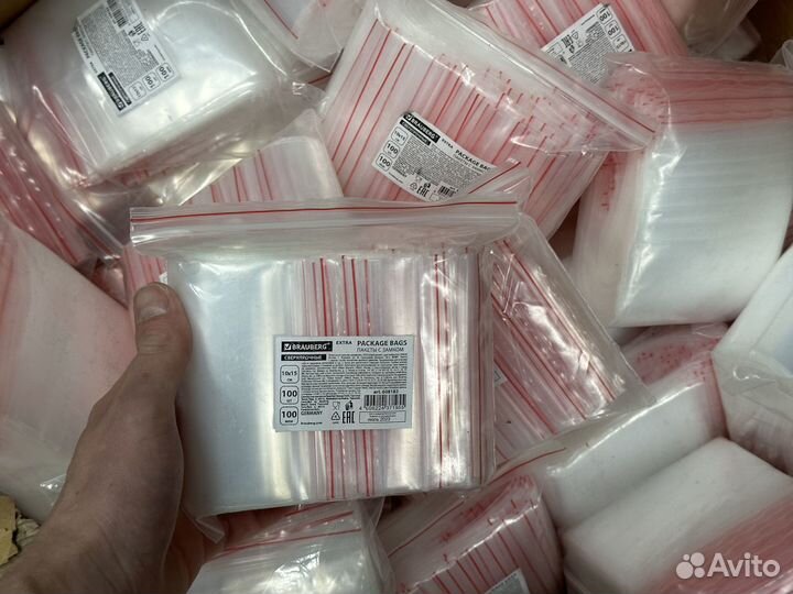 Пакет зип лок 10х15 100 мкм