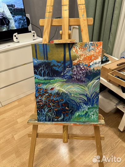 Картина акрилом. 40/50