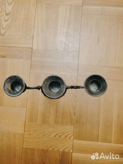 Подсвечник Ангел с факелом 30см