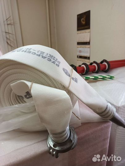 Пожарные рукава д.50 и более,длина 20 м.со стволом