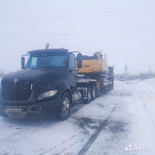 Грузоперевозки тралом негабарита