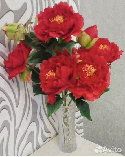 Пионы искусственные
