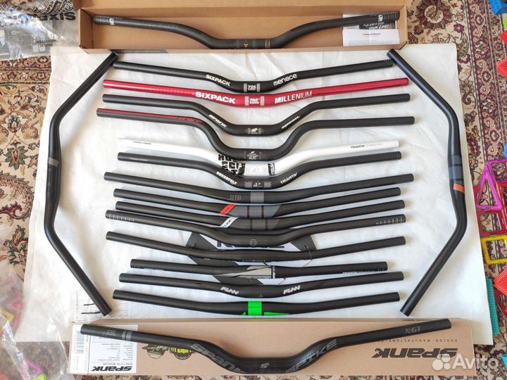 Рули Spank, Truvativ, Cube, Nukeproof, Sixpac,Funn