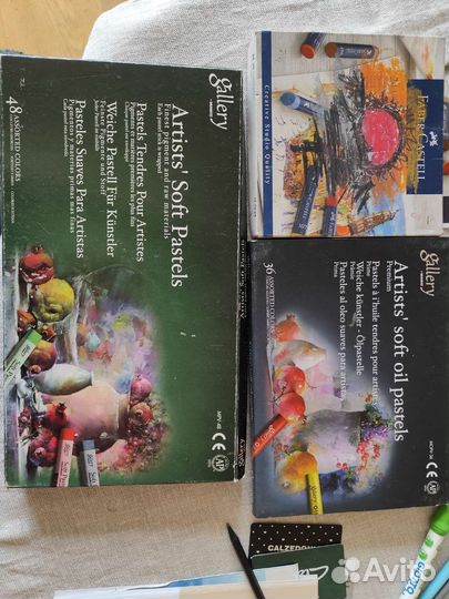 Пастель масляная и сухая mungyo Faber castell