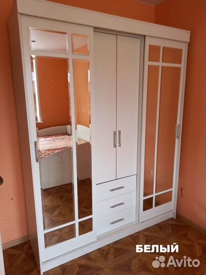 Шкаф купе Маэстро белый