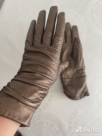 Перчатки натуральная кожа