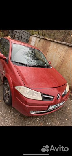 Renault Megane 1.6 AT, 2008, битый, 65 000 км