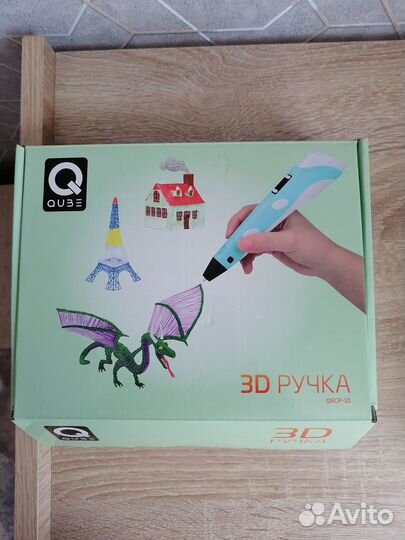 3d ручка с пластиком