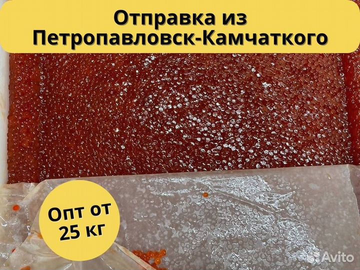 Икра красная горбуши, июнь 2023 года