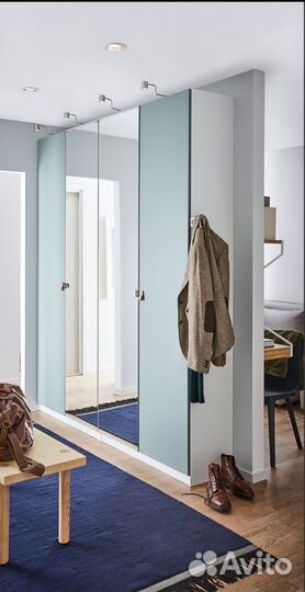 Дверь Викедаль зеркальн Икеа Пакс Vikedal Pax IKEA