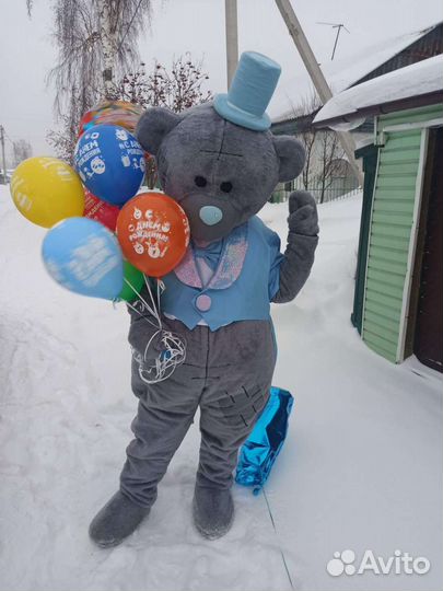 Ростовые куклы Артур Пиражков, Мишка Тедди и Зайка