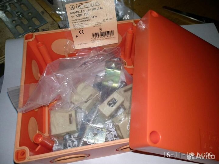 Коробка для соединения кабелей распайка